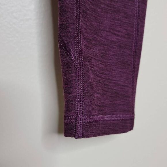 Victorias Secret Studio High Rise Stretch Pull On Legging Maroon Size 4 - Picture 8 of 12